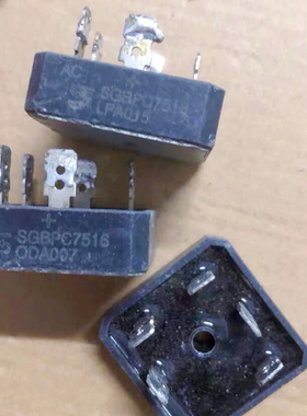 原装拆机整流桥 SGBPC7516 75A 1600V 五脚 方桥