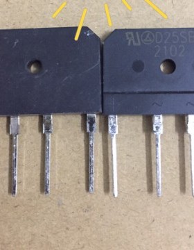 全新 D25SB100 GBJ2510 25A 1000V 原装变频空调整流桥配件