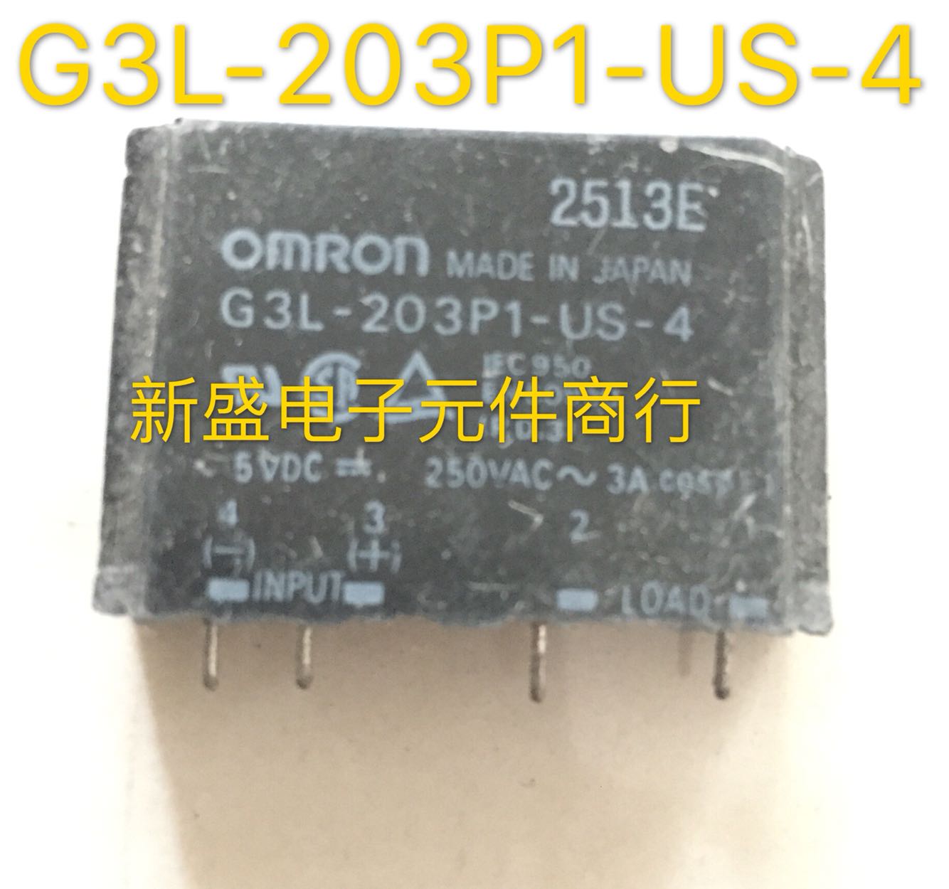 G3M-203P1-US-4 G3L-102PL1-US- 测试好 固态继电器 原字进口拆机