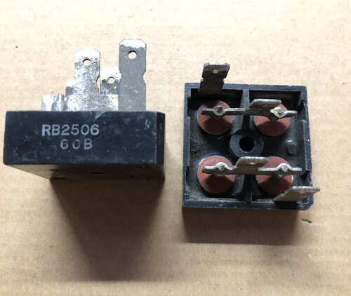 正品进口原装拆机东芝整流桥RB2506 25A 包装机整流桥 桥式整流
