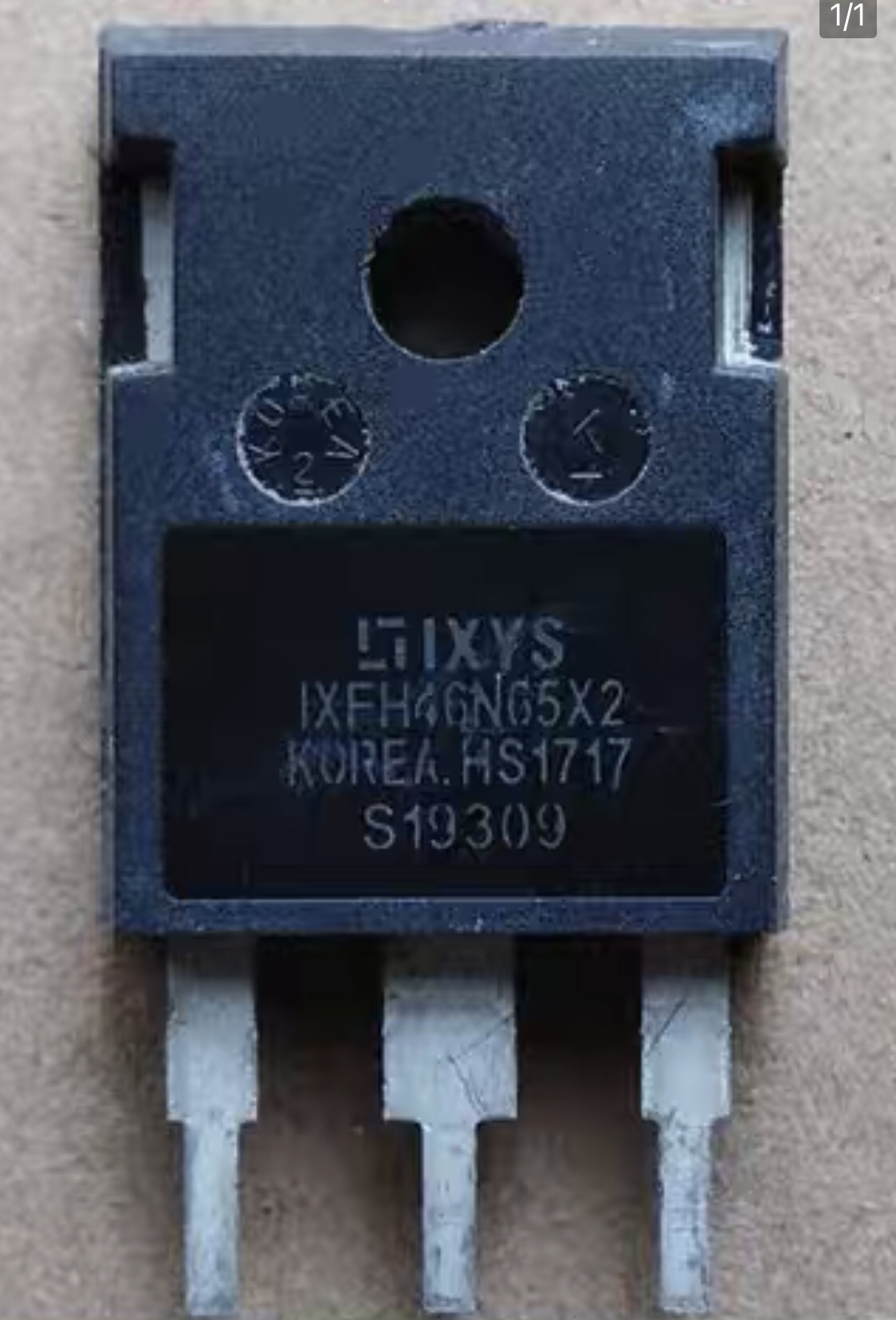 IXFH46N65X2 46A650V 拆机开关电源高压MOS场效应管 直代 47N60C3