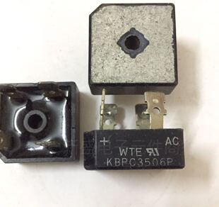原装进口拆机 KBPC3506 KBPC3508 黑色 大芯片测试好 单相整流桥
