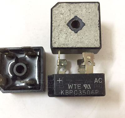 原装进口拆机 KBPC3506 KBPC3508 黑色 大芯片测试好 单相整流桥