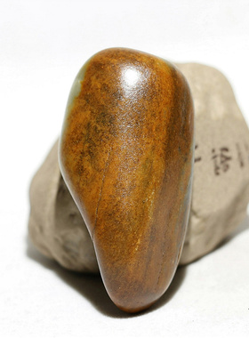 虎皮73.9克青花把件◆新疆和田玉籽料原石原料◆天然真皮籽玉◆