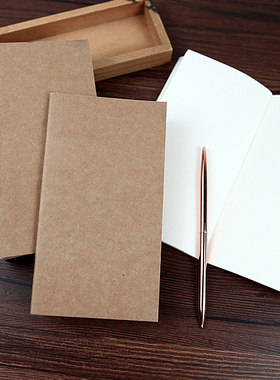 TN本手账本子替芯 旅行笔记本空白记事本手帐本替换内页19*10.5cm