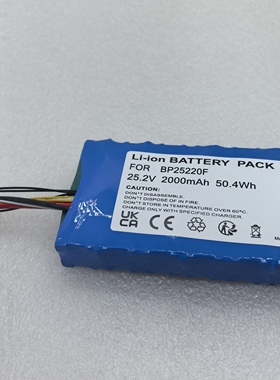 BP25220F 适用于 Eureka NEC180 Pro,和Grundig吸尘器电池