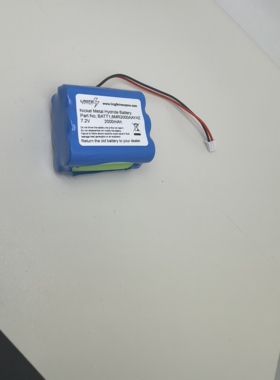 电池适用于2Gig BATT1, BATT1X, BATT2X, 6MR2000AAY4Z   2000mAh