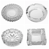 Маленькая стеклянная креативная пепельница для офиса, европейский стиль, делается под заказ, с печатью вашего логотипа