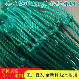 安全网防护网爬藤网护栏网球场网养殖天网防坠网防鸟尼龙绳网围网