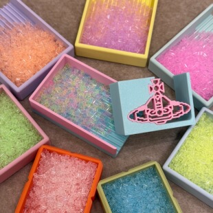 暴躁拼豆2.6mm超高透明豆彩色豆补充包融合豆1000粒袋装 mard同款