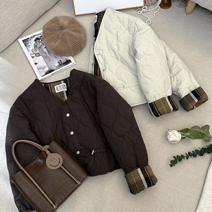 设计感暗扣袖 日常通勤舒适韩版 口拼接外套83022 百搭时尚 1CoMo新款