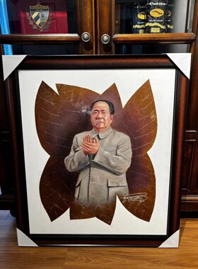LCDH 古巴进口烟叶画名人相册古巴大师纯手工打造艺术品