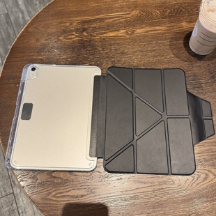 Transparent Acrylic iPad Case with Buckle Pencil Slot 适用 iPad 11th Gen, iPad Pro 11 Inch