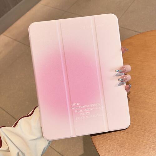 Minimalist Clear iPad Case with Pencil Slot 适用 iPad Air 8 iPad Air 11 Inch Pro 11 11th  10th Gen