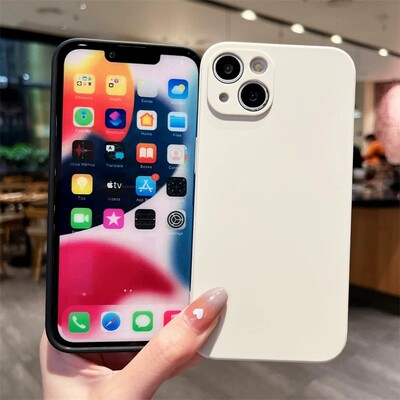 Simple Cube Full Camera Lens Angel Eye Soft Phone Case Cover 适用 iPhone 17 Pro Max 16 15 14 13 12