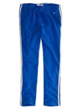 美国正品 AMERICAN EAGLE/美国鹰 男士时尚修身直筒休闲运动卫裤