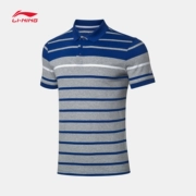 Li Ning POLO áo sơ mi nam 2019 thời trang hè thời trang ve áo nhẹ thể thao nhẹ nhàng mùa hè áo thun ngắn tay - Áo polo thể thao