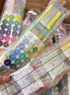 265色全套拼豆补充包2.6mm高质量融合豆MARD色系独立包装手工玩具