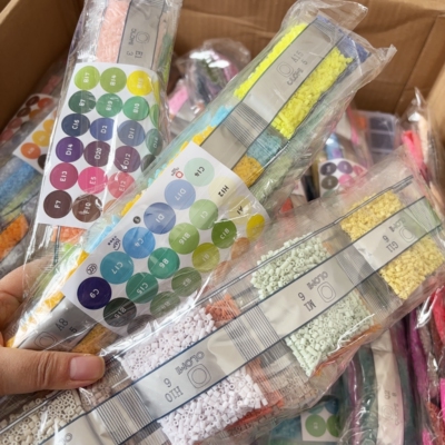 265色全套拼豆补充包2.6mm高质量融合豆MARD色系独立包装手工玩具