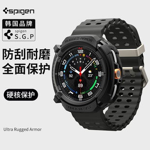 Spigen 适用于三星Galaxy Watch8 Classic手表保护套防摔硅胶软壳