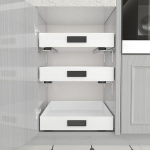 厨房深柜改造带轨道环保pp材料