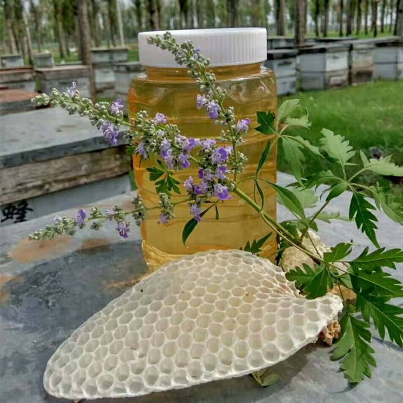 荆条蜜太行山荆条花蜜天然全封盖