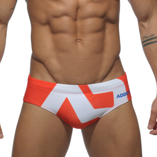 男士系绳子温泉内裤性感速干防水三角游泳沙滩印花泳裤运动短裤衩