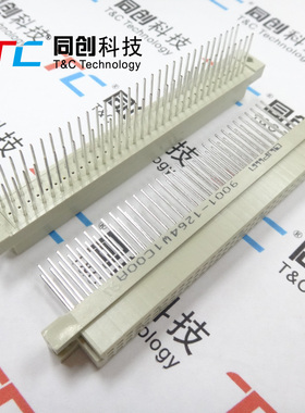 欧式插座 9001-1264W1C00A 364直母座 3*32P 64P 13mm加长针