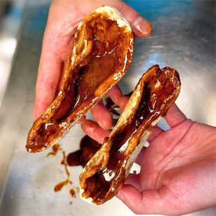 四川南充地方特产方圆锅盔方锅盔糖锅盔小吃膜半成品干锅盔