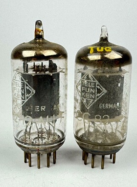 60年代TELEFUNKEN德律风根ECC8212AU7电