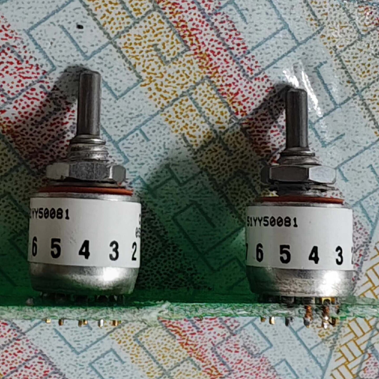 grayhill进口镀金脚波段开关51YY50001