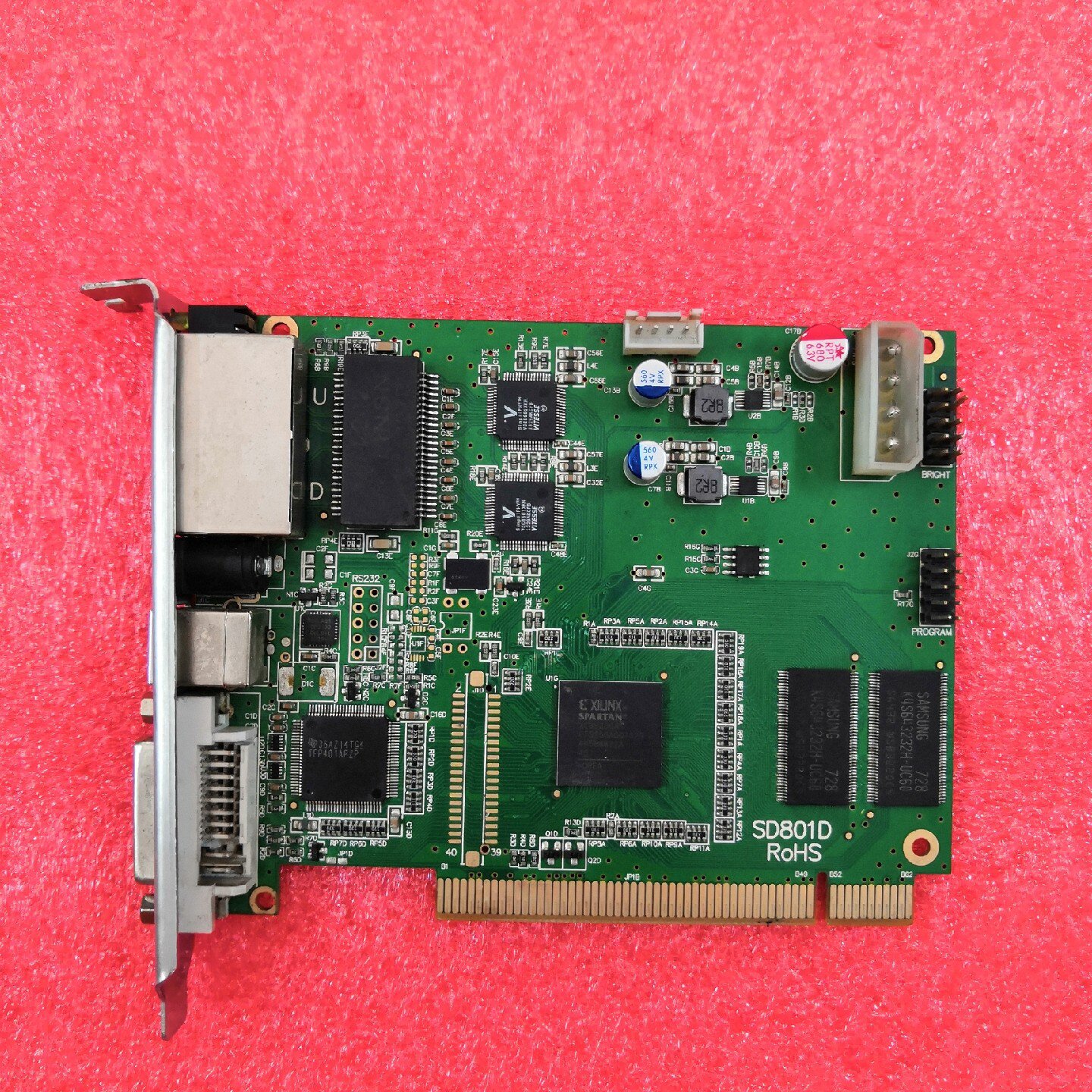 灵星雨发送卡SD801D全彩发送卡SD801DV3