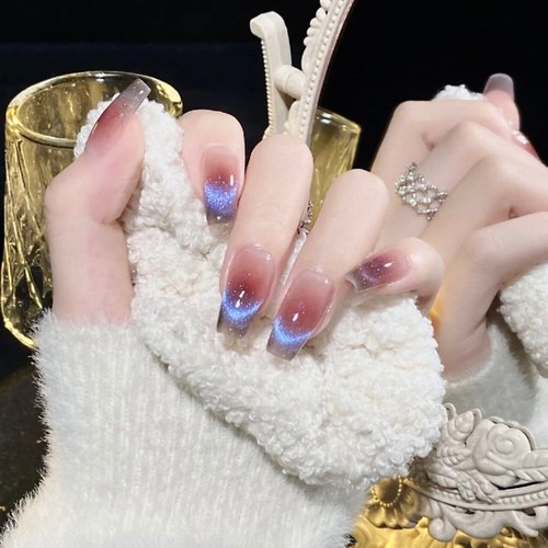 2026年新款美甲碎钻动感猫眼甲油胶套装显白灵动美甲胶裸色冰透色