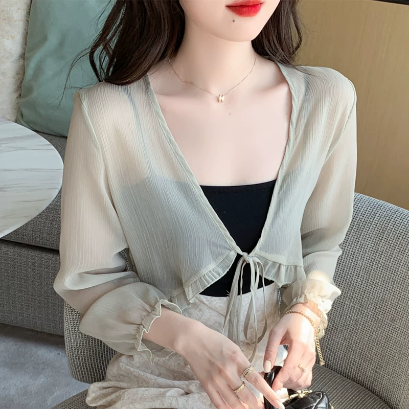 Шифоновый летний плащ, тонкое slip dress, кардиган, куртка, французский стиль