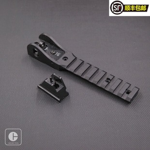 雷明顿m870软弹玩具激趣壮森akaR1金属前后准机械瞄皮卡汀尼导轨