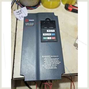 议价众晨H6400S变频器，3.7kw成色很好，功能完好现场