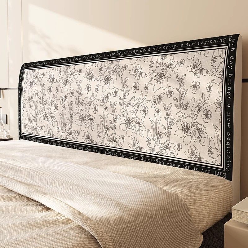 美式复古全包床头罩2025新款软包床靠背万能通用法式高级床头套罩,居家布艺,床头罩,淘宝优惠券,粉丝福利购,淘宝优惠卷