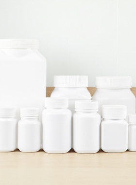 加厚大口包邮30/50/60/80/100/150ml分装白色塑料瓶PE密封固体瓶