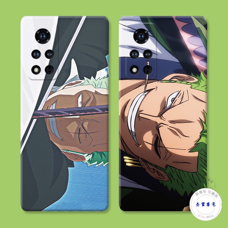 适用于海贼王索隆华为荣耀v40手机壳v20v30pro潮牌男v1