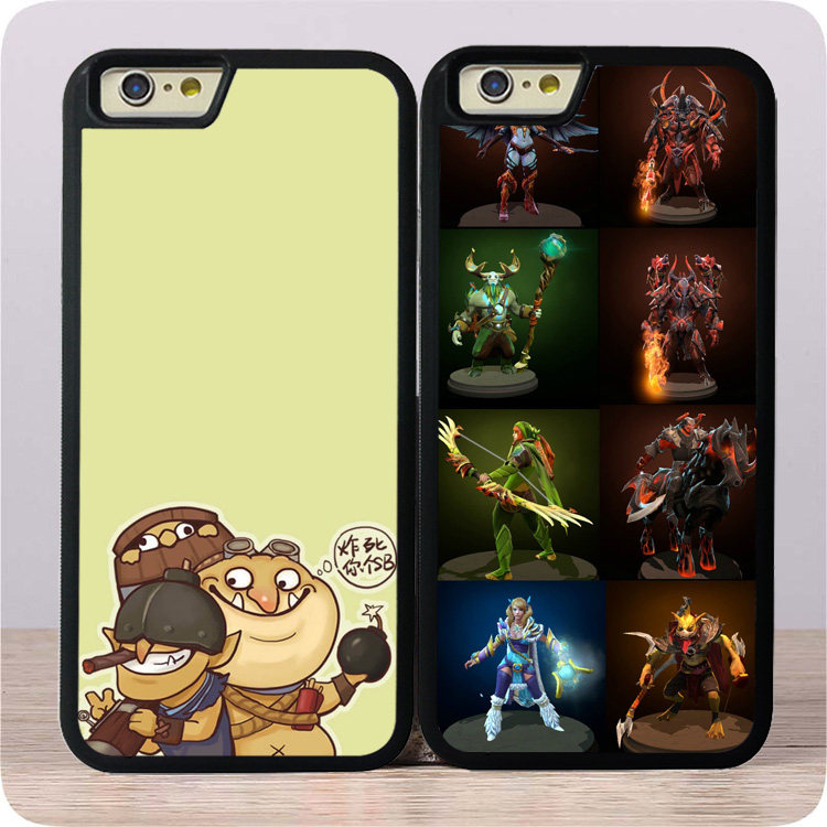 DOTA2炸弹人英雄款iphone7/x/6/12pro手机壳磨