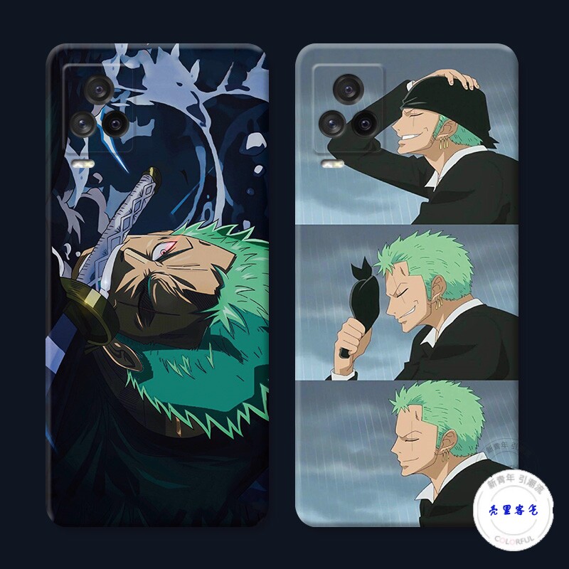 适用于潮男索隆vivo iqoo9手机壳11动漫8pro海贼王n