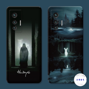 适用于斯内普神鹿vivo x80手机壳x90x70x30pro+哈利波特20s个性软壳防摔套