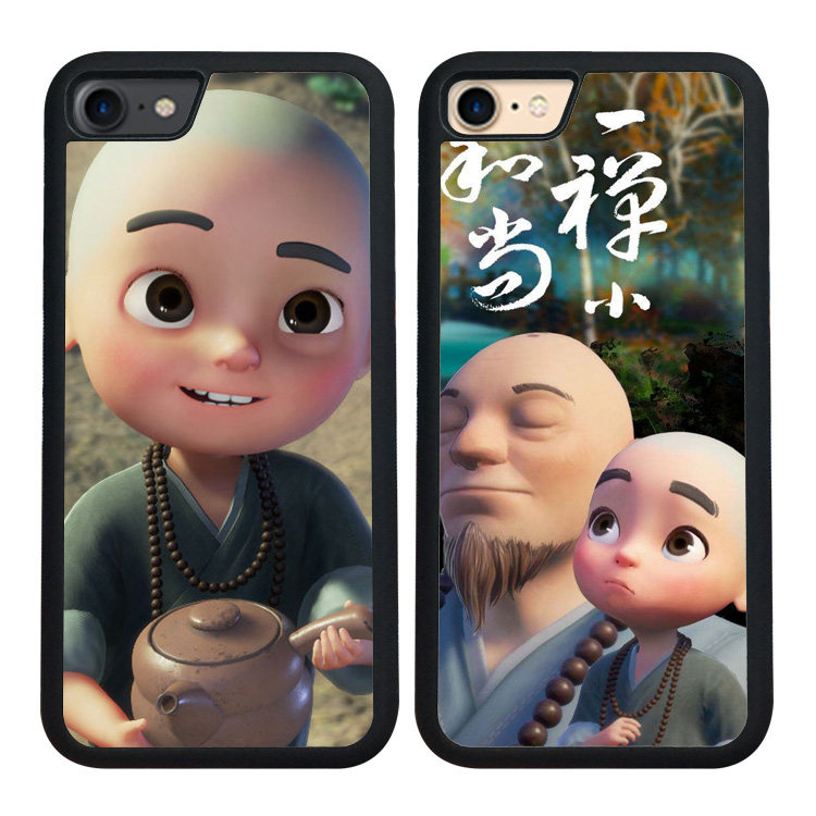一禅小和尚卡通iPhone7手机壳游戏苹果6plus磨砂适用513保护套软4