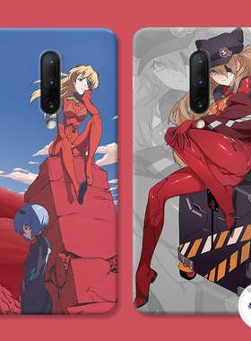 适用于EVA明日香1+11一加10pro手机壳9R绫波丽8t可爱7日系6女款5五六七八九十一Ace2软防摔套