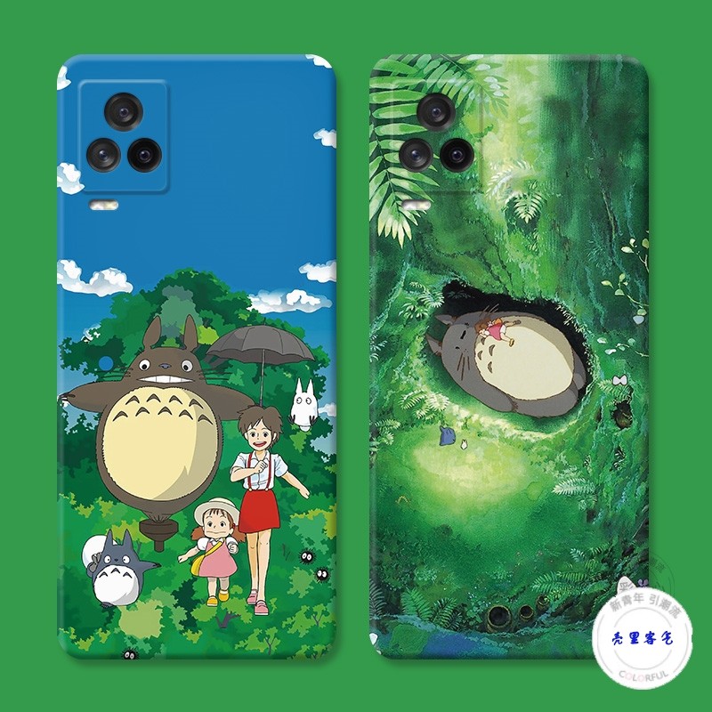 适用于可爱龙猫vivo iqoo9手机壳11动漫8pro卡通ne