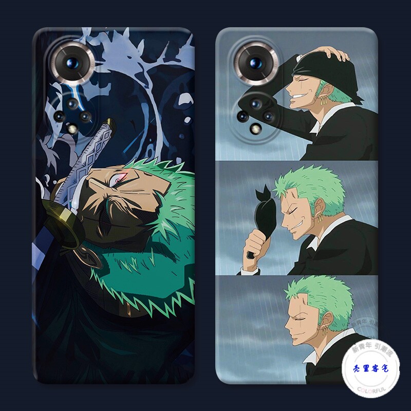 适用于潮男索隆华为荣耀80手机壳90+70pro海贼王60个性5