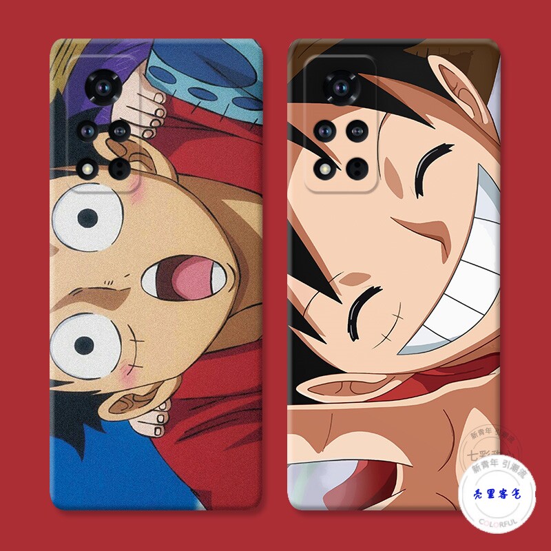 适用于可爱路飞华为荣耀v40手机壳v20v30pro海贼王v10