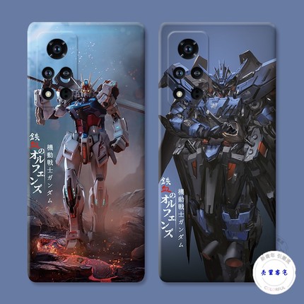 适用于铁血高达华为荣耀v40手机壳v20v30pro自由潮男v10个性v9play防摔套