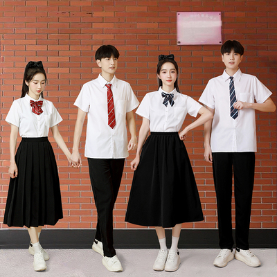 毕业班服套装男女学生合唱演出服初高中学生运动会校服表演服