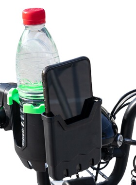 Richy自行车支架电动车摩托车二合一水杯架手机支架水壶奶茶杯托